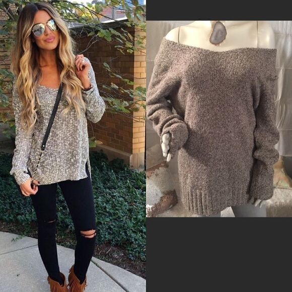 C&B Gorgeous Soft Teddy Bear Sweater! Long! - Picture 1 of 7